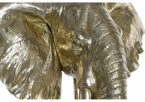 Διακοσμητική Φιγούρα DKD Home Decor Μαύρο Χρυσό Ελέφαντας Ανατολικó 60 x 36 x 73 cm