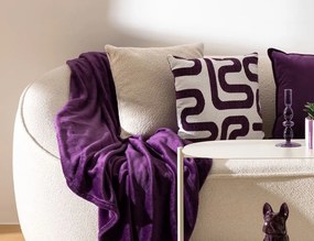 Διακοσμητικό Μαξιλάρι Safina Atmosphera με διαστάσεις 40x40cm - Purple