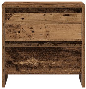 vidaXL Κομοδίνο Παλιό Ξύλο 45x34x44.5 εκ Επεξεργασμένο Ξύλο