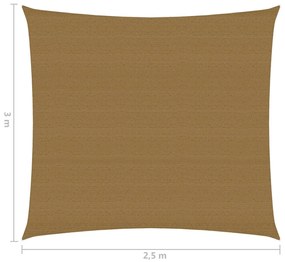 ΠΑΝΙ ΣΚΙΑΣΗΣ TAUPE 2,5 X 3 Μ. ΑΠΟ HDPE 160 ΓΡ./Μ² 311397