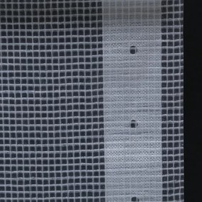 vidaXL Μουσαμάδες με Ύφανση Leno 2 τεμ. Λευκοί 2 x 3 μ. 260 γρ./μ²