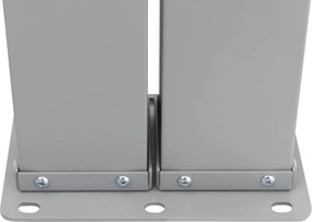 vidaXL Σκίαστρο Πλαϊνό Συρόμενο Γκρι 160 x 600 εκ.