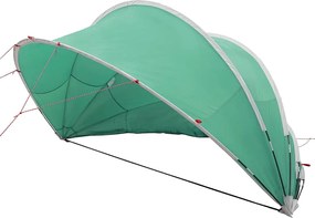 vidaXL Θόλος πισίνας Πράσινο 336 x 322 x 160 εκ.