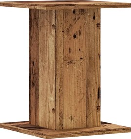 vidaXL Βάσεις Φυτών 2 τεμ. Όψη Παλαιού Ξύλου 30x30x40 εκ. Επεξ. Ξύλο