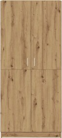 vidaXL Ντουλάπα Τεχνίτης Δρυς 90x52x200 εκ Επεξεργασμένο Ξύλο