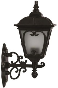 Φωτιστικό Τοίχου - Απλίκα 685AVN1197 28x20x50cm E27 40W Black Opviq
