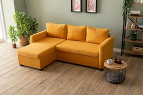 Corner Sofa-Bed Kado - Mustard Mustard