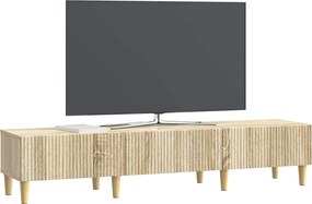 vidaXL Ντουλάπι TV Sonoma Δρυς 147 x 34,5 x 30 εκ Επεξεργασμένο Ξύλο