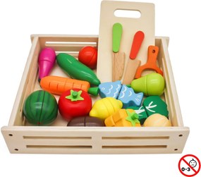 Παιδικό καλάθι με φρούτα και λαχανικά Joyland Garden