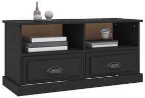 vidaXL Έπιπλο Τηλεόρασης Μαύρο 93x35,5x45 εκ. Επεξεργασμένο Ξύλο
