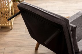 Πολυθρόνα-Κρεβάτι Γκρι COSMO SINGLE 77x70x82