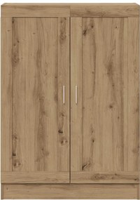 vidaXL Βιβλιοθήκη Artisan Δρυς 82,5x30,5x115 εκ. Επεξεργασμένο Ξύλο