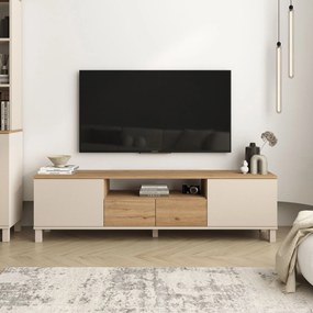 Έπιπλο Τηλεόρασης ’μμου / Δρυς GOANE 180x35x49.2