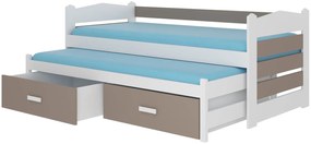 Κρεβάτι παιδικό Camaro-200 x 90-Χωρίς προστατευτικό-Leuko - Mpez