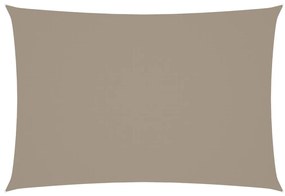 vidaXL Πανί Σκίασης Ορθογώνιο Taupe 2,5 x 4,5 μ. από Ύφασμα Oxford