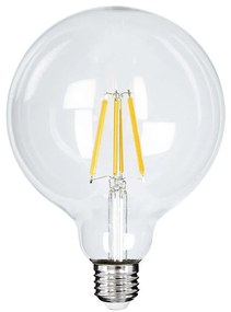 Λαμπτήρας Led Long Filament 99085 Φ12,5x13,8cm G125 E27 4W 840lm 2700K Clear GloboStar 4W