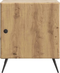 vidaXL Κομοδίνο 2 τεμ. Artisan Δρυς 43 x 34,5 x 50 εκ