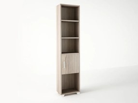 Intrahome Βιβλιοθήκη σε χρώμα σταχτί 40x30x180 Intrahomesa-00652317