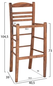 ΣΚΑΜΠΟ ΜΠΑΡ ΕΠΙΛΟΧΙΑ GADIEL HM5587.01 ΟΞΙΑ ΕΜΠΟΤΙΣMOY ΚΑΡΥΔΙ 40,5x39x104,5Υεκ.ΣΚΕΛΕΤΟΣ - HM5587.01