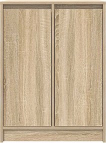 vidaXL Συρταριέρα Sonoma Δρυς 57x34x76 εκ. Επεξεργασμένο Ξύλο