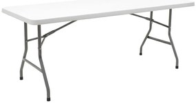 Τραπέζι catering-συνεδρίου Aprilia λευκό μονοκόμματη επιφάνεια 183x76x74εκ 183x76x74 εκ.