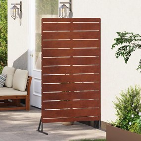 vidaXL Οθόνη Ιδιωτικότητας 100 x 50 x 180 εκ. Σκ rusty