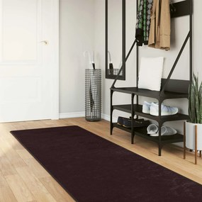 vidaXL Χαλί Runner MARSA Ανθρακί 80 x 450 εκ. Πολυέστερ και PVC