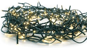 Χριστουγεννιάτικα Λαμπάκια 300 Led Σε Σειρά 18μ Θερμό Λευκό Με 8 Προγράμματα Aca X08300112