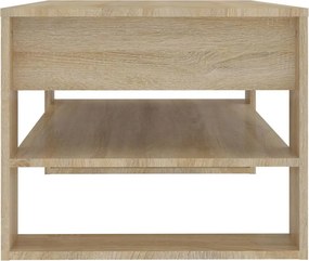 vidaXL Τραπεζάκι Σαλονιού Sonoma Δρυς 102x55x45 εκ. Επεξεργασμένο Ξύλο