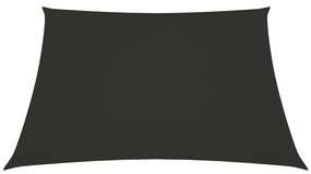 Πανί Σκίασης Ορθογώνιο Ανθρακί 2 x 2,5 μ. από Ύφασμα Oxford - Ανθρακί