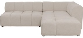 Corner Sofa Belami Cream Right 265cm - Μπεζ