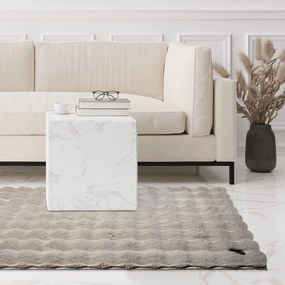 Χαλί Γούνινο Faux Fur 150x200εκ. Τρισδιάστατη Υφή Essential 3110 Μπεζ Greenwich Polo Club