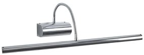 Φωτιστικό Τοίχου - Απλίκα Trois 60438 Led 12W 60x24x18cm Silver GloboStar Aluminium