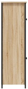 VidaXL Ντουλάπι Sonoma Δρυς 62 x 32 x 106,5 εκ.από Επεξεργασμένο Ξύλο