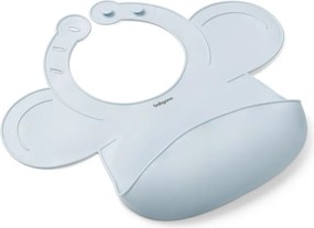 Σαλιάρα Σιλικόνης 6+ Μηνών (21x26) BabyOno Blue BN1639/01