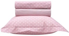 Beauty Home Σετ σεντόνια βρεφικά Art 5132 Pink 120x170 Ροζ