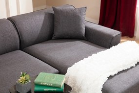 Corner Sofa Petra R Corner - Anthracite Anthracite