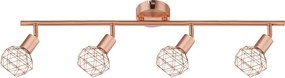 Σποτ Πολύφωτο Aca Aladdin MC15614C Copper