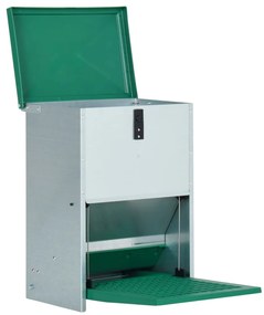 vidaXL Αυτόματη Ταΐστρα Πουλερικών Feedomatic με Πεντάλ 12 κ.