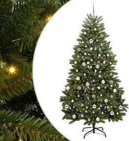 vidaXL Τεχνητό Χριστουγεννιάτικο Δέντρο 210 cm 300 LED Θερμό λευκό