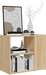 vidaXL Βοηθητικό Ντουλάπι Sonoma Δρυς 60 x 30 x 50 εκ. από Επεξ. Ξύλο