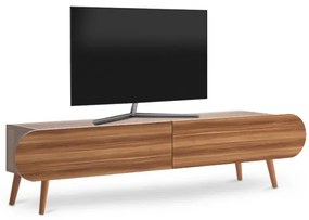 Έπιπλο τηλεόρασης Lotus Megapap από μελαμίνη καρυδί 120x30x40εκ. GP022-0017,2-GP022-0017,2-Καφέ GP022-0017,2