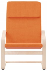 vidaXL Πολυθρόνα Relax Σκούρο Κίτρινο Υφασμάτινη