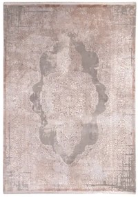 Μοντέρνο Χαλί Bamboo Silk  5988D L. Grey D. Beige 200 x 300