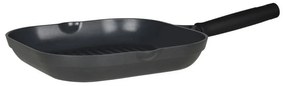 Τηγάνι - Γκριλιέρα CeramiQ 01-28428 Χυτό Αλουμίνιο 28cm Anthracite Estia 28cm Αλουμίνιο