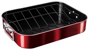 Berlinger Haus Αντικολλητικό Ταψί με σχάρα Metallic Line Burgundy Edition BH-7844