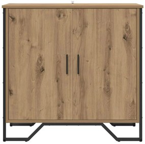 vidaXL Πλαϊνό γραφείο artisan δρυς 78 x 35.5 x 74.5 εκ.