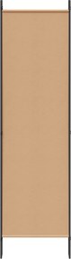 vidaXL Διαχωριστικό Δωματίου 6-Πάνελ Μπεζ 300 x 180 cm Ύφασμα