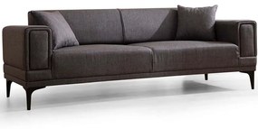 Καναπές - Κρεβάτι Τριθέσιος Horizon 560ARE2260 230x95x77cm Dark Grey