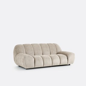 Τριθέσιος καναπές από χοντρό βελούδο, Nuria